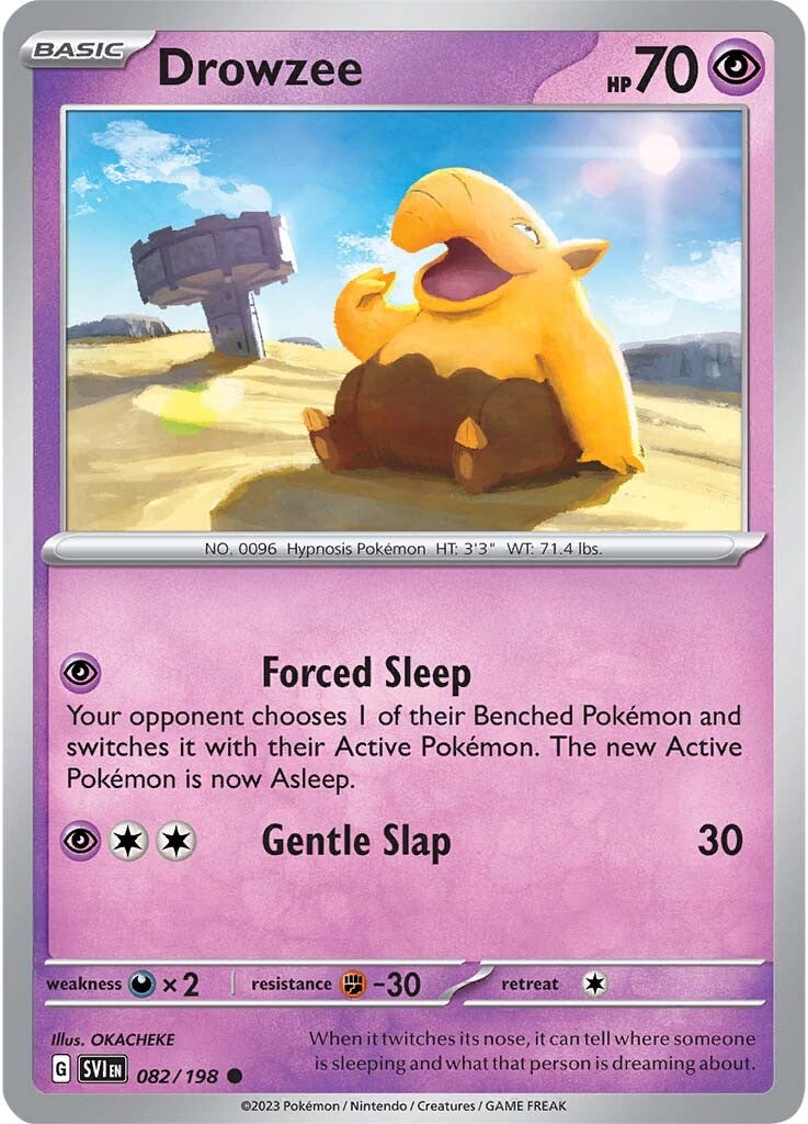 Drowzee (082/198) [Scarlet & Violet: Base Set] | Nerdhalla Games