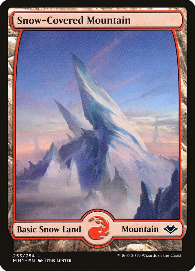 Snow-Covered Mountain [Modern Horizons] | Nerdhalla Games