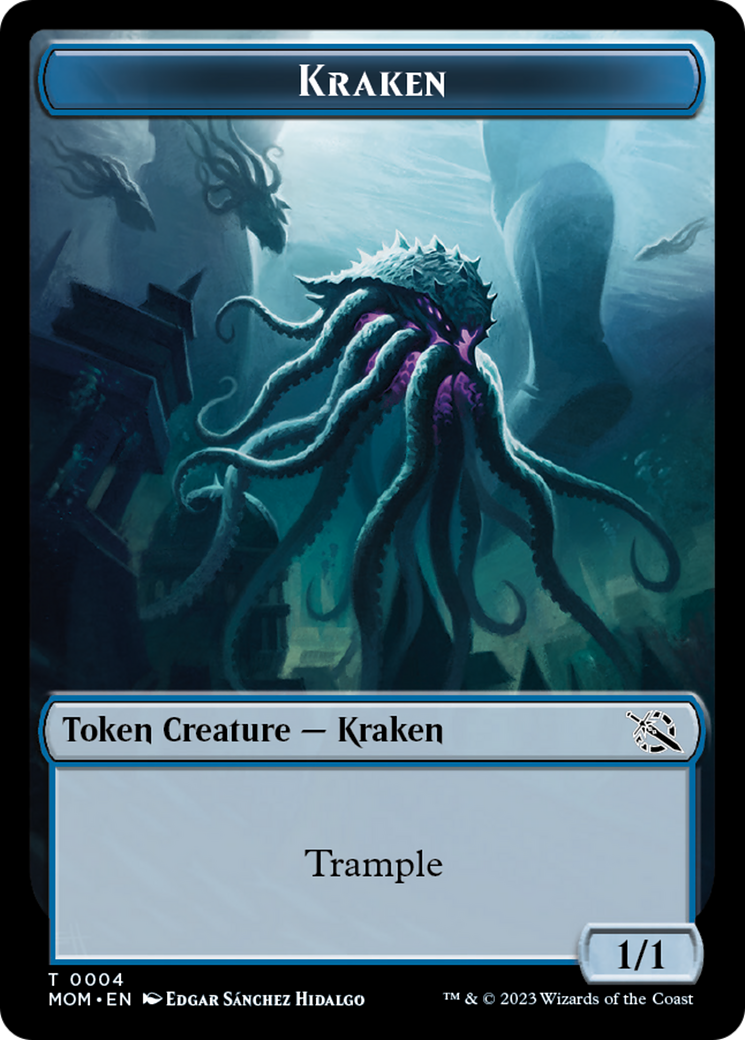 Kraken Token [March of the Machine Tokens] | Nerdhalla Games