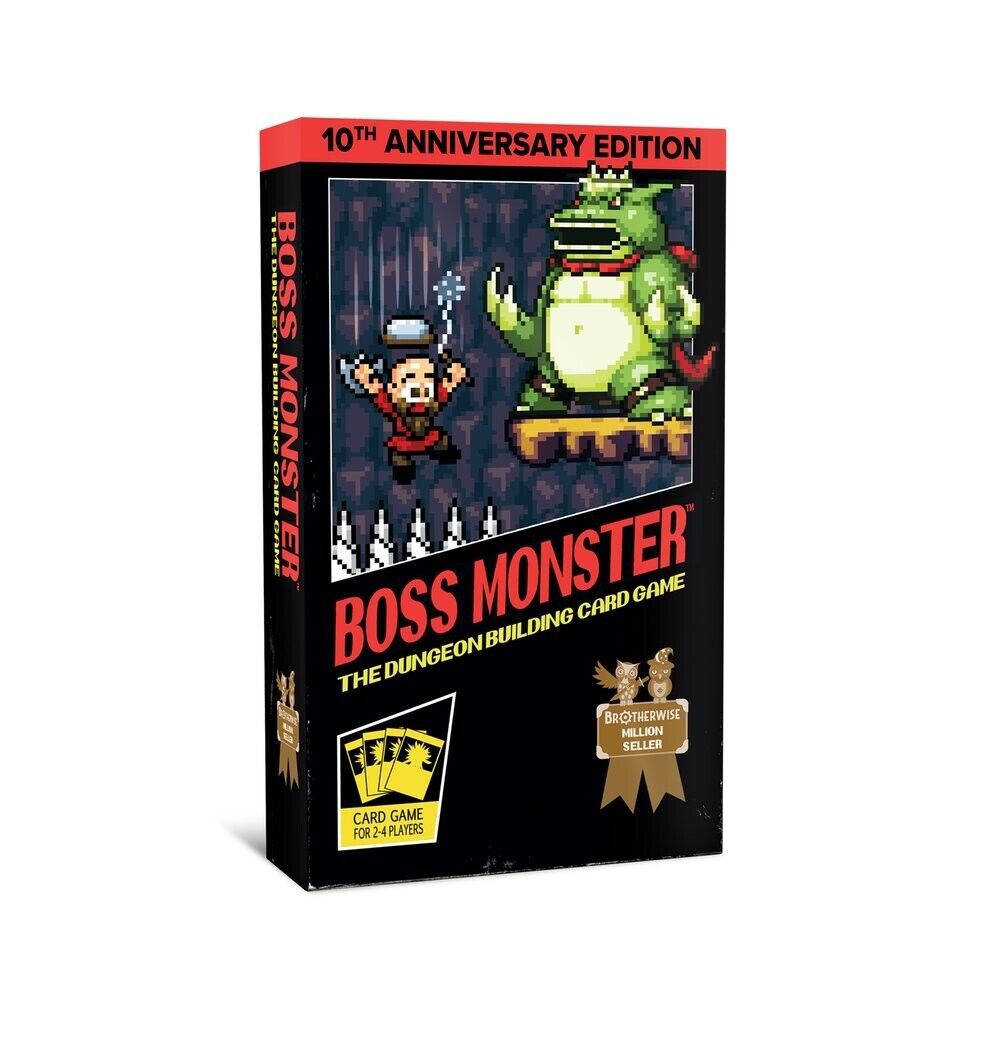 Boss Monster:  The Dungeon Building Card Game | Nerdhalla Games