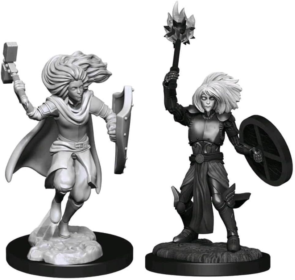 Wizkids:  Nolzur's Marvelous Miniatures - Changeling Cleric | Nerdhalla Games