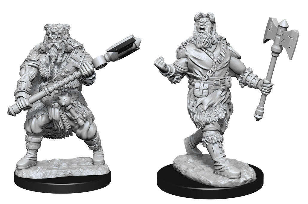 WizKids:  Nolzur's Marvelous Miniatures W#14 - Human Barbarian | Nerdhalla Games