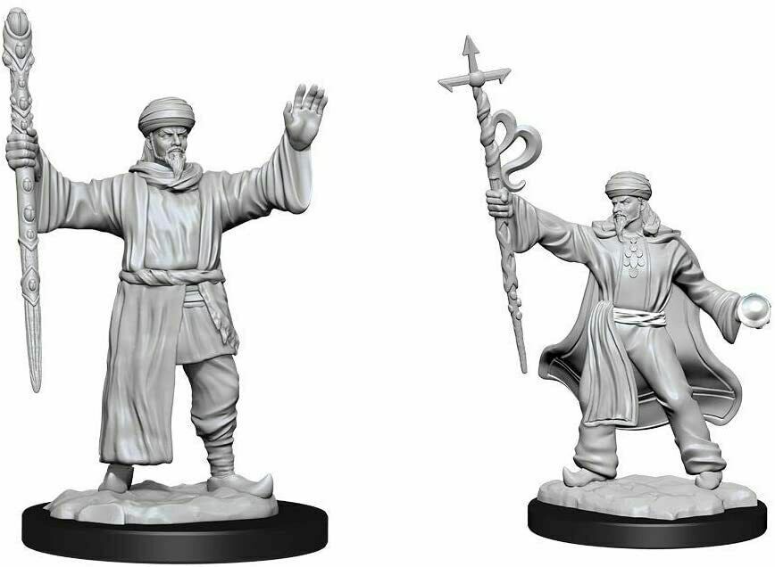 WizKids:  Nolzur's Marvelous Miniatures Wave#13 - Human Wizard (male) | Nerdhalla Games