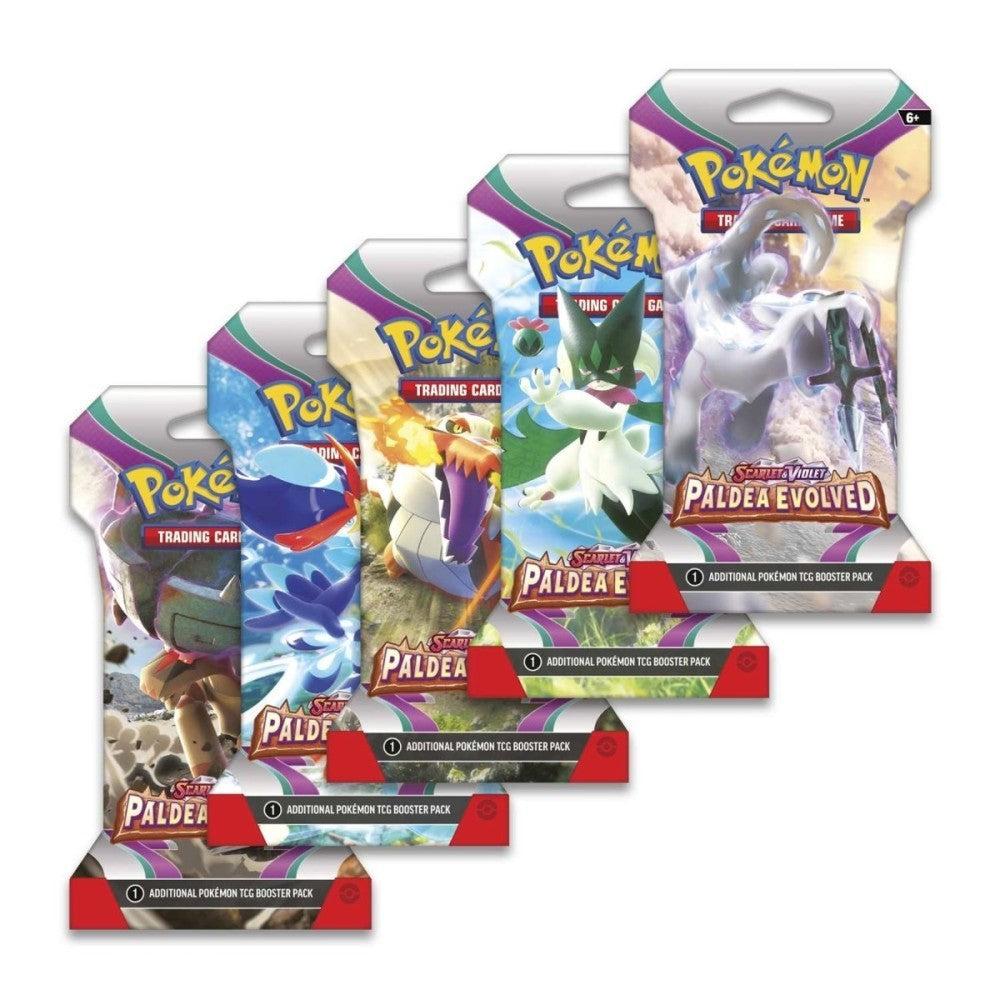 Pokemon Paldea Evolved - Sleeved Booster Case | Nerdhalla Games