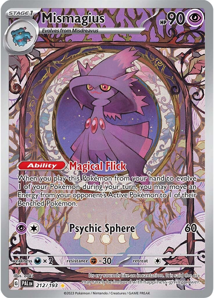 Mismagius (212/193) [Scarlet & Violet: Paldea Evolved] | Nerdhalla Games