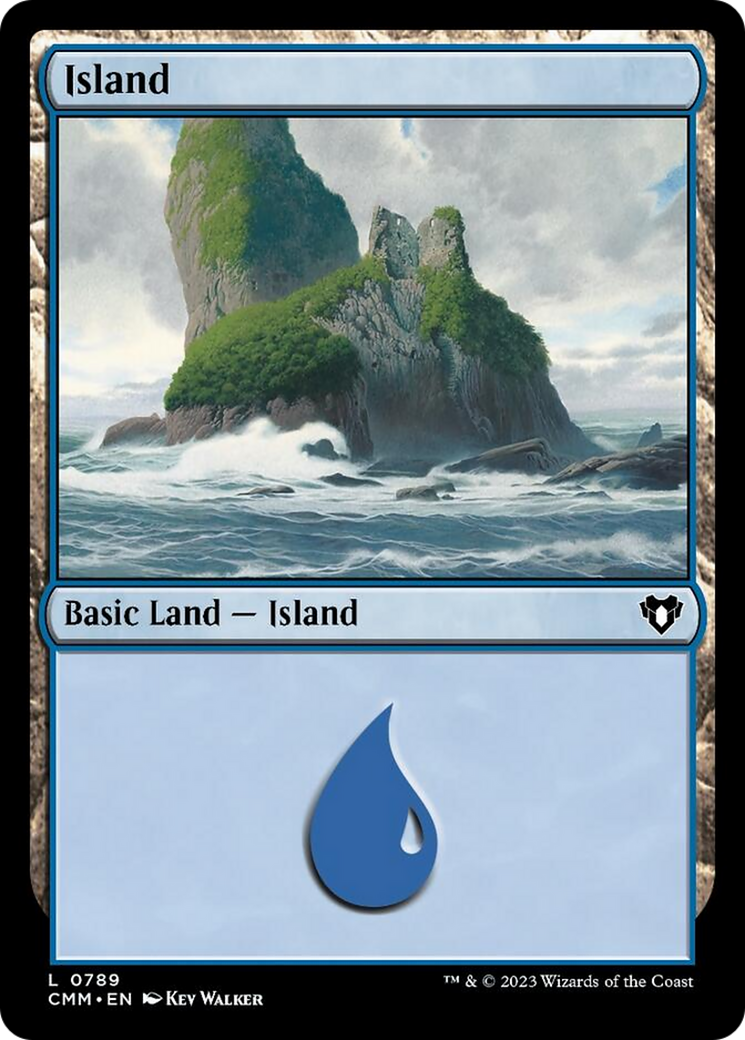 Island (789) [Commander Masters] | Nerdhalla Games