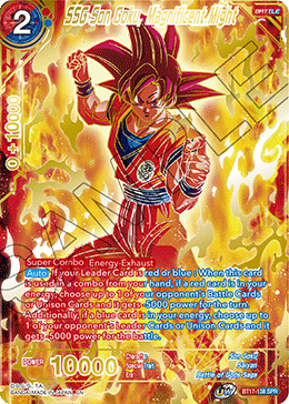 SSG Son Goku, Magnificent Might (SPR) (BT17-138) [Ultimate Squad] | Nerdhalla Games