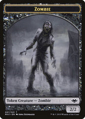 Marit Lage // Zombie Double-Sided Token [Modern Horizons Tokens] | Nerdhalla Games