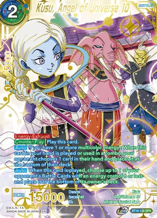 Kusu, Angel of Universe 10 (SPR) (BT16-139) [Realm of the Gods] | Nerdhalla Games