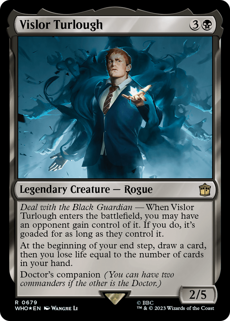 Vislor Turlough (Surge Foil) [Doctor Who] | Nerdhalla Games