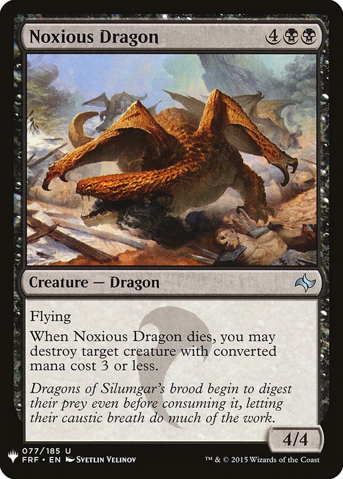 Noxious Dragon [Mystery Booster] | Nerdhalla Games