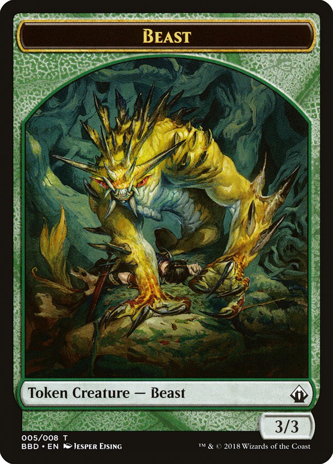 Beast Token [Battlebond Tokens] | Nerdhalla Games