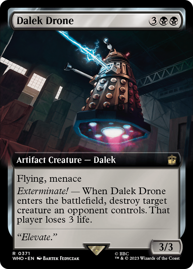 Dalek Drone (Extended Art) [Doctor Who] | Nerdhalla Games