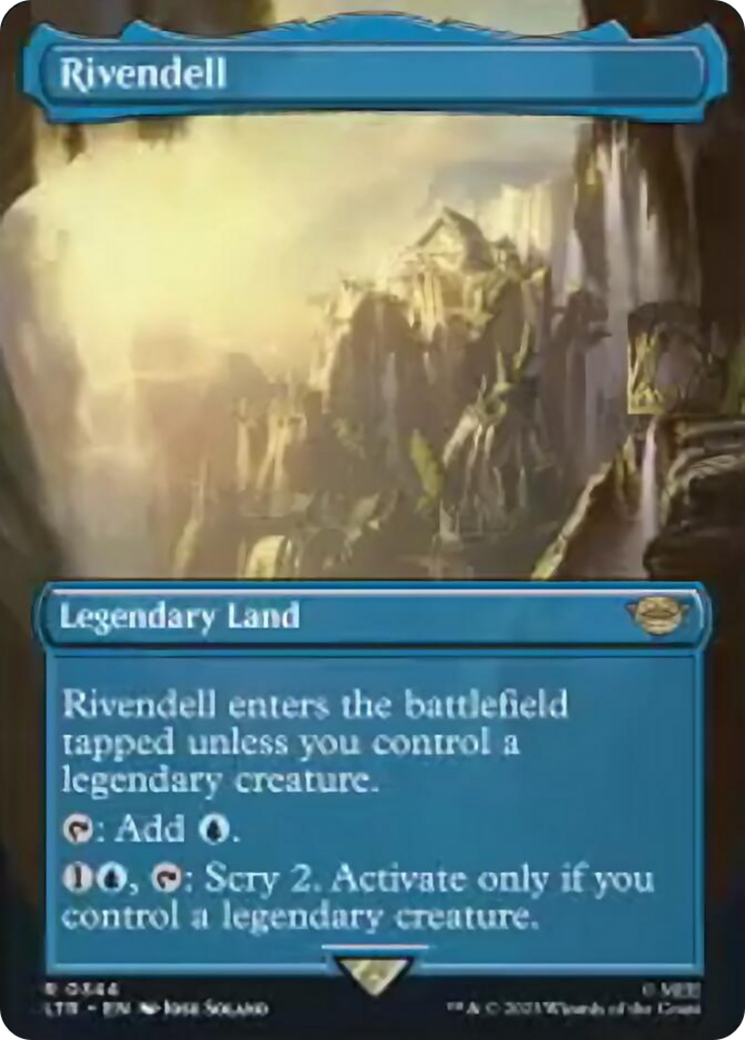 Rivendell (Borderless Alternate Art) [The Lord of the Rings: Tales of Middle-Earth] | Nerdhalla Games