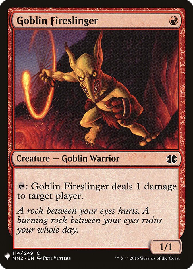 Goblin Fireslinger [Mystery Booster] | Nerdhalla Games