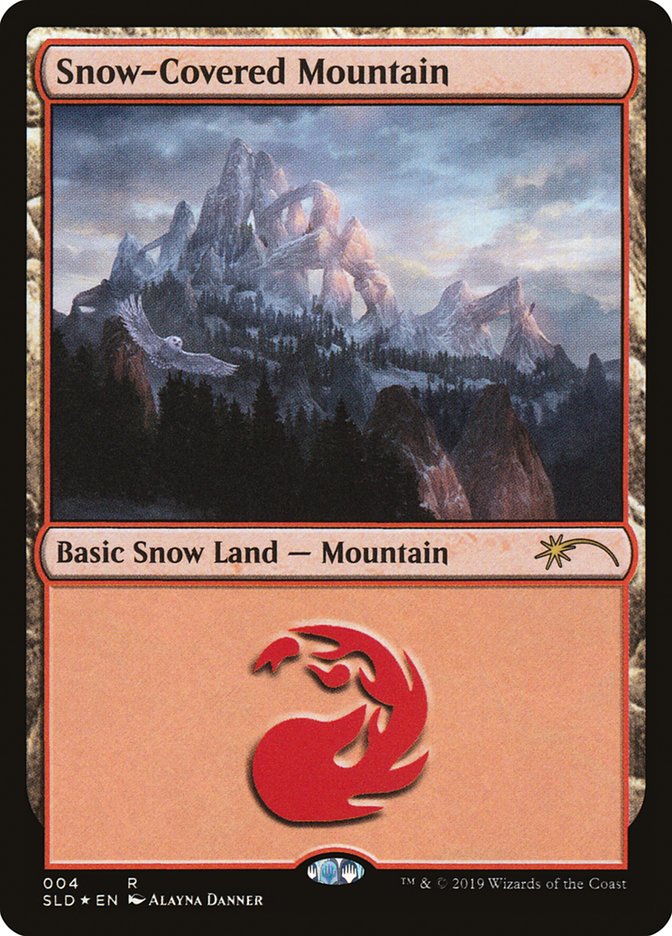 Snow-Covered Mountain (004) [Secret Lair Drop Series] | Nerdhalla Games