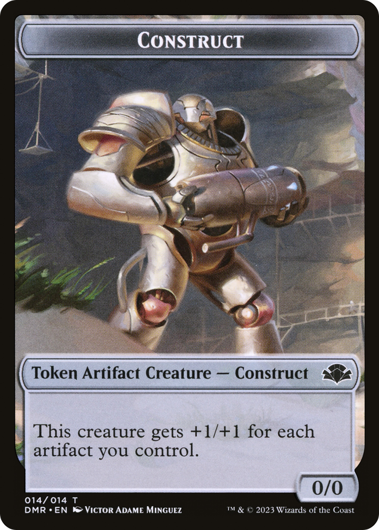 Construct Token [Dominaria Remastered Tokens] | Nerdhalla Games