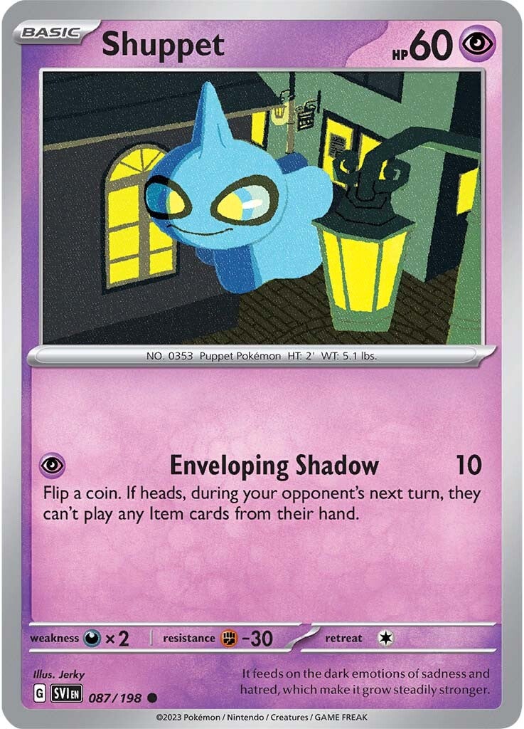 Shuppet (087/198) [Scarlet & Violet: Base Set] | Nerdhalla Games