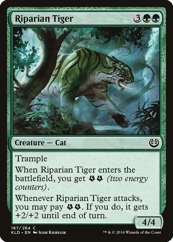 Riparian Tiger [Kaladesh] | Nerdhalla Games