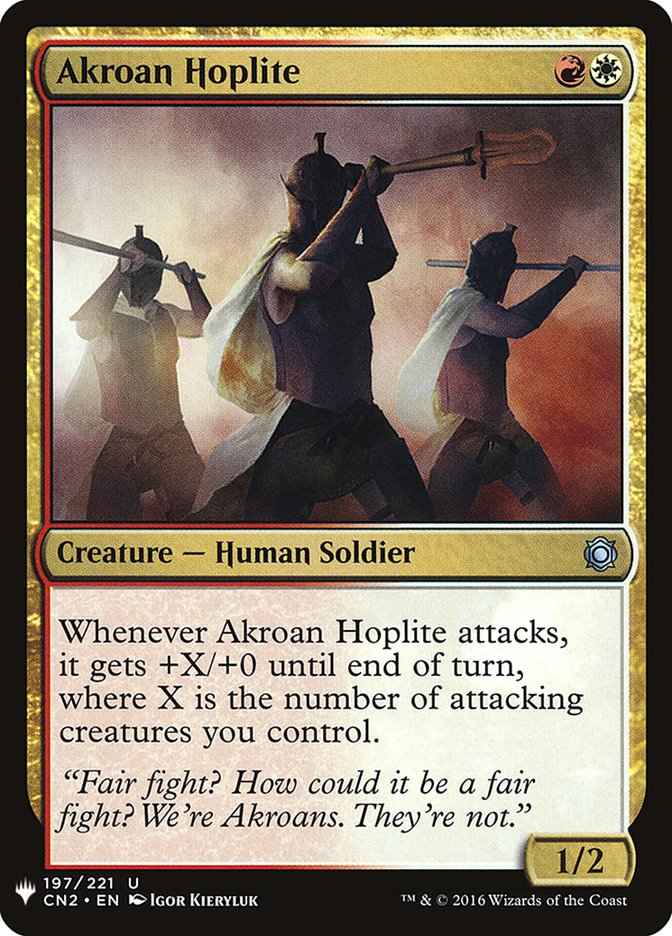 Akroan Hoplite [Mystery Booster] | Nerdhalla Games