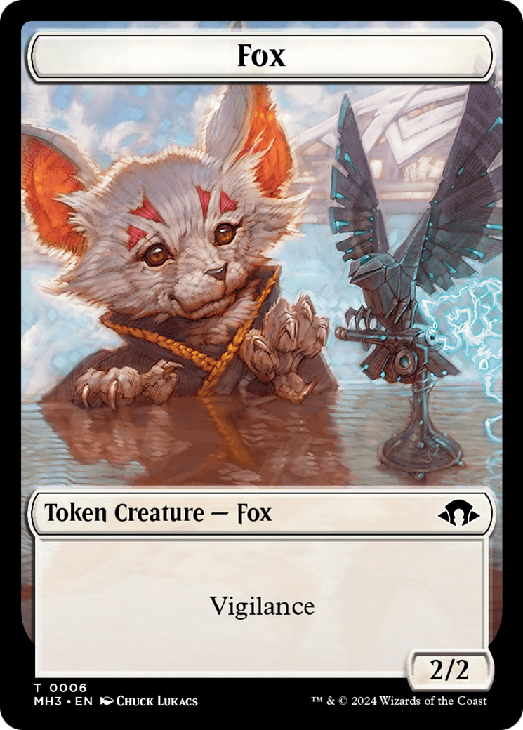 Servo // Fox Double-Sided Token [Modern Horizons 3 Tokens] | Nerdhalla Games