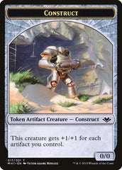 Goblin (010) // Construct (017) Double-Sided Token [Modern Horizons Tokens] | Nerdhalla Games