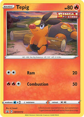 Tepig (SWSH172) [Sword & Shield: Black Star Promos] | Nerdhalla Games