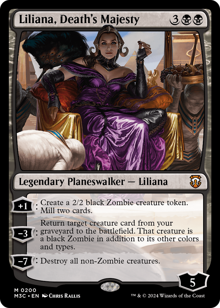 Liliana, Death's Majesty [Modern Horizons 3 Commander] | Nerdhalla Games