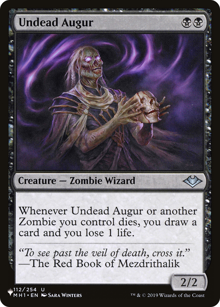 Undead Augur [The List Reprints] | Nerdhalla Games