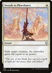 Swords to Plowshares [Phyrexia: All Will Be One Commander] | Nerdhalla Games