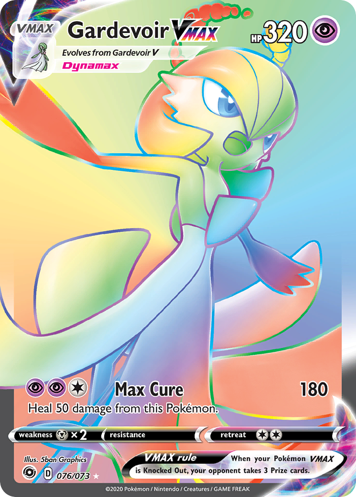 Gardevoir VMAX (076/073) [Sword & Shield: Champion's Path] | Nerdhalla Games