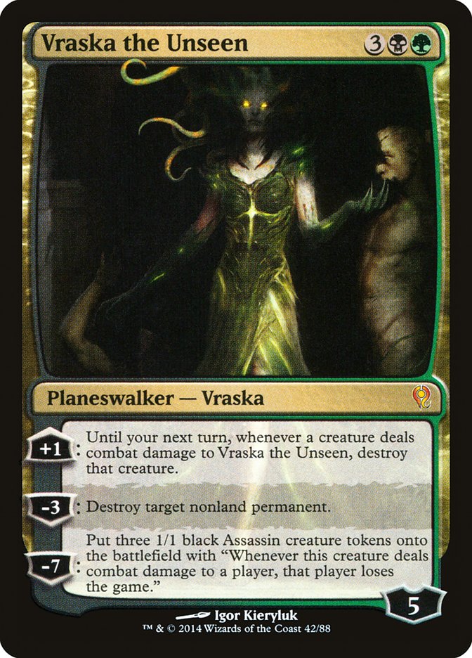 Vraska the Unseen [Duel Decks: Jace vs. Vraska] | Nerdhalla Games