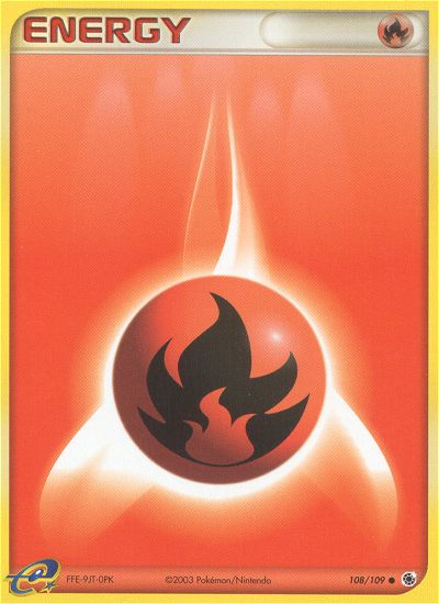 Fire Energy (108/109) [EX: Ruby & Sapphire] | Nerdhalla Games