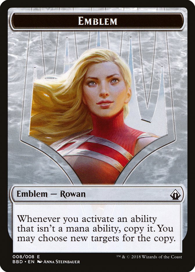 Rowan Kenrith Emblem [Battlebond Tokens] | Nerdhalla Games