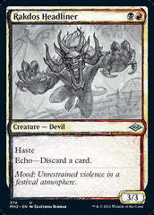 Rakdos Headliner (Sketch) [Modern Horizons 2] | Nerdhalla Games