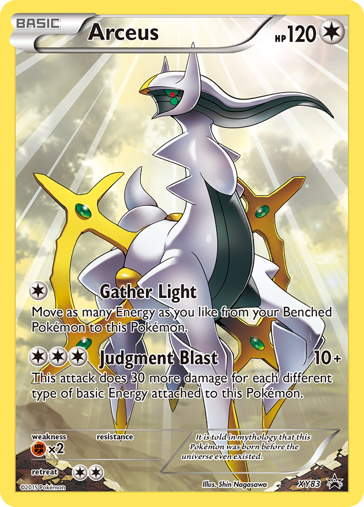 Arceus (XY83) [XY: Black Star Promos] | Nerdhalla Games