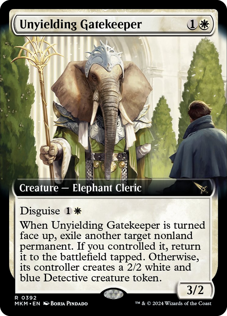 Unyielding Gatekeeper (Extended Art) [Murders at Karlov Manor] | Nerdhalla Games