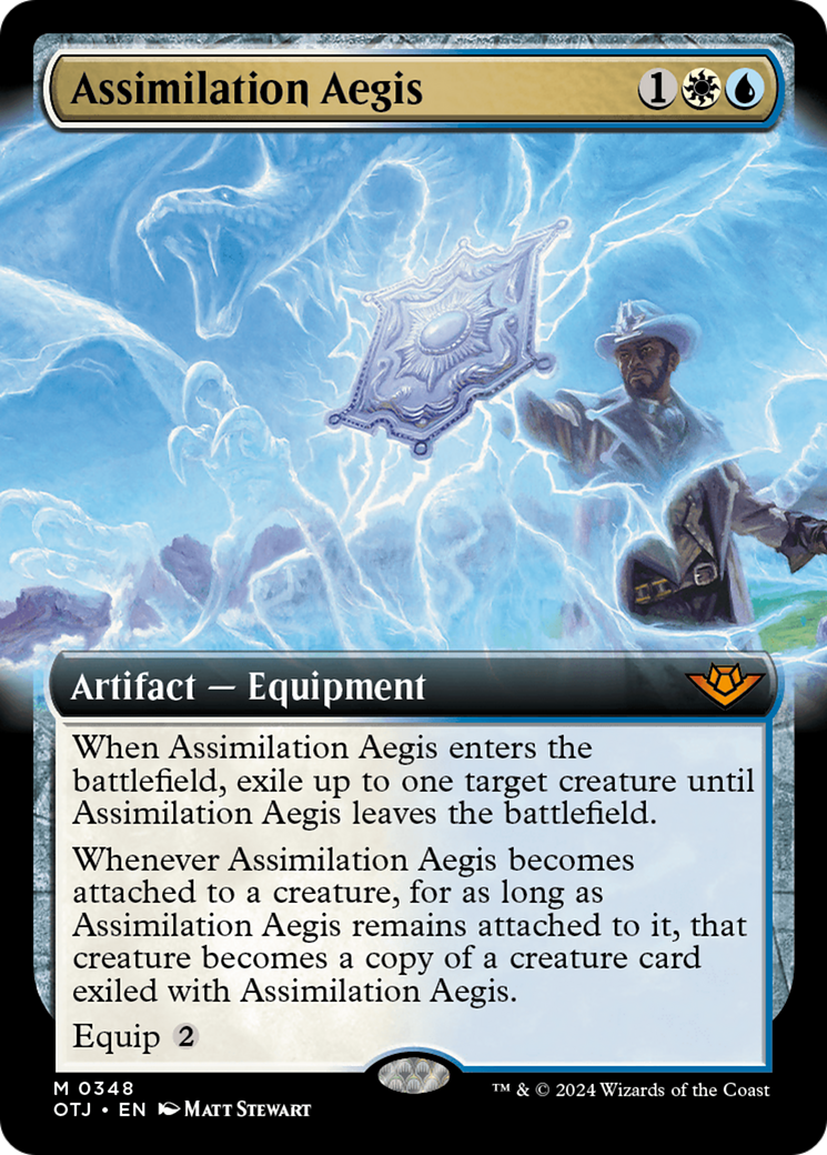 Assimilation Aegis (Extended Art) [Outlaws of Thunder Junction] | Nerdhalla Games