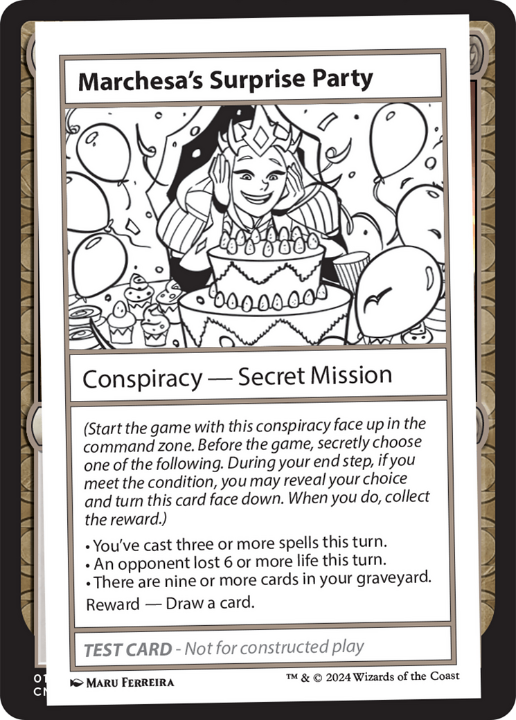 Marchesa's Surprise Party [Mystery Booster 2 Playtest Cards] | Nerdhalla Games