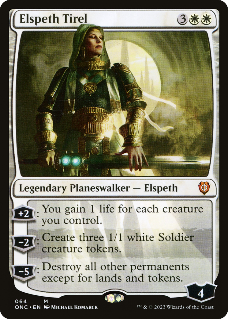 Elspeth Tirel [Phyrexia: All Will Be One Commander] | Nerdhalla Games