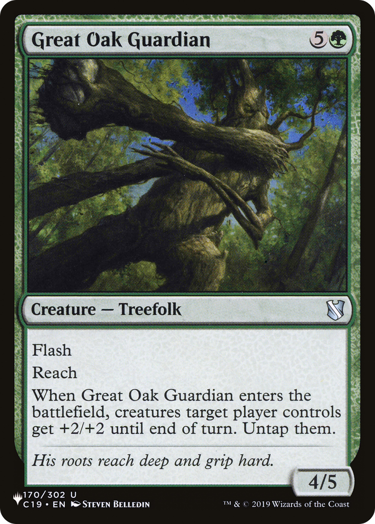 Great Oak Guardian [The List Reprints] | Nerdhalla Games