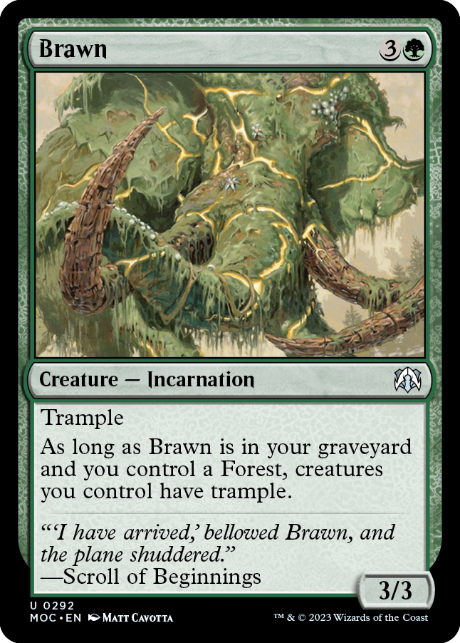 Brawn [March of the Machine Commander] | Nerdhalla Games