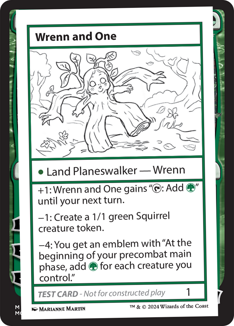 Wrenn and One [Mystery Booster 2 Playtest Cards] | Nerdhalla Games