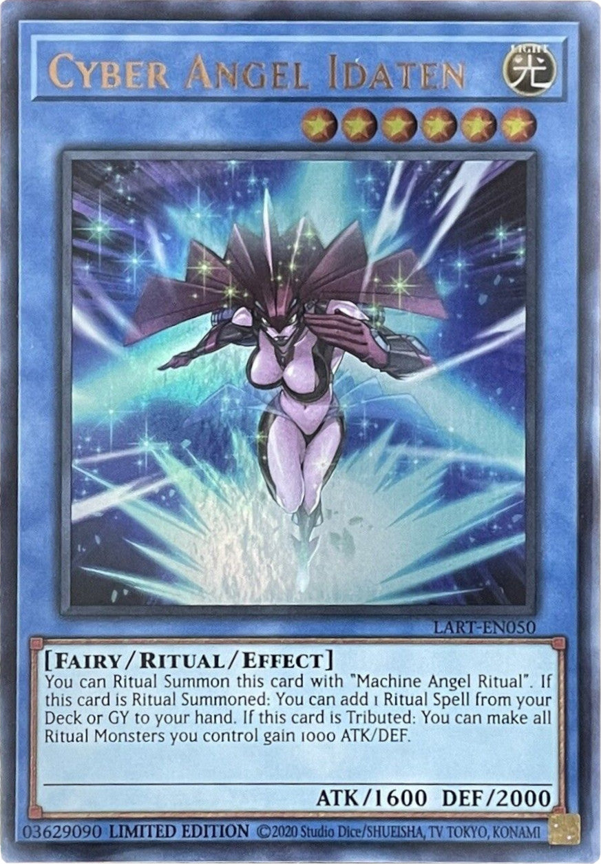 Cyber Angel Idaten [LART-EN050] Ultra Rare | Nerdhalla Games