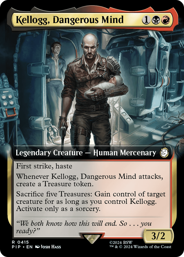 Kellogg, Dangerous Mind (Extended Art) [Fallout] | Nerdhalla Games