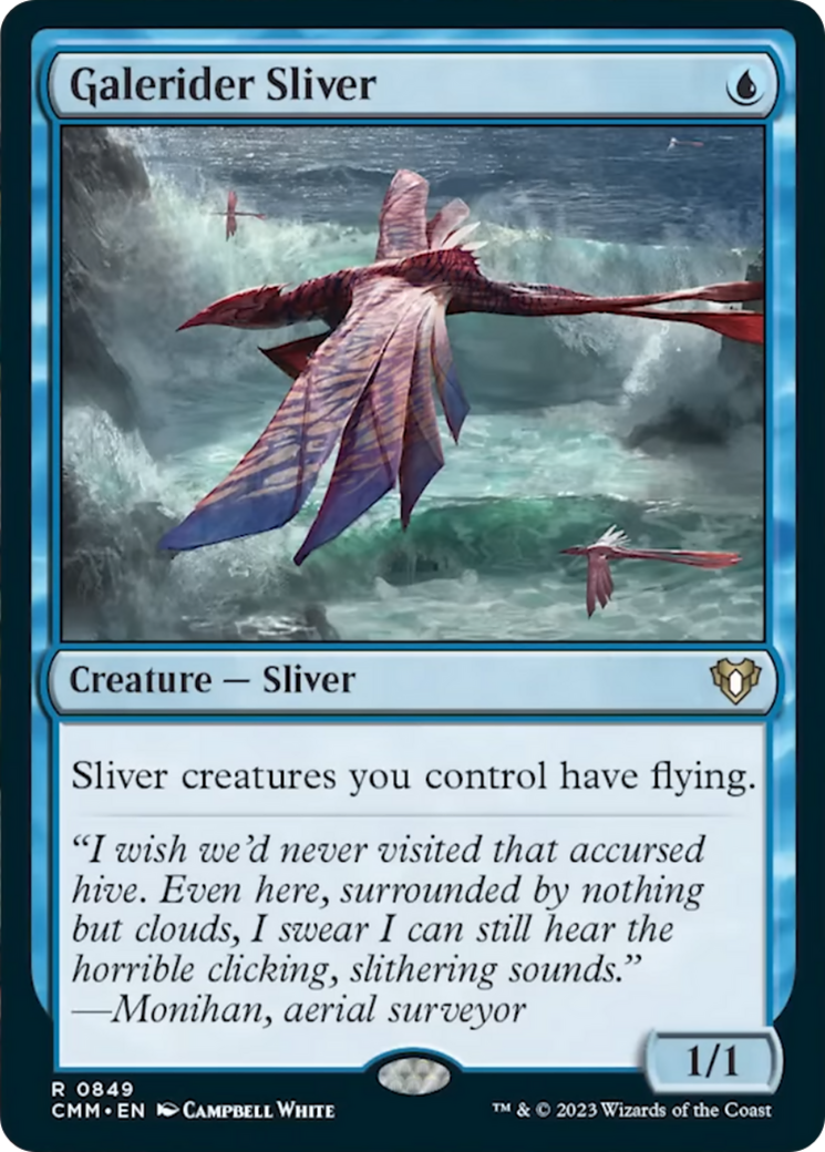 Galerider Sliver [Commander Masters] | Nerdhalla Games