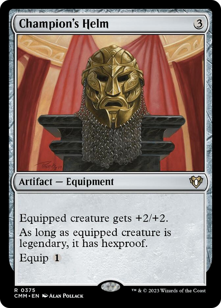 Champion's Helm [Commander Masters] | Nerdhalla Games