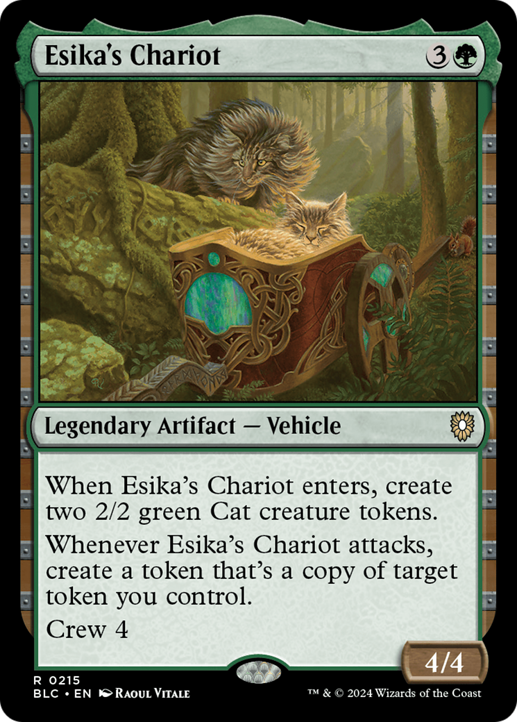 Esika's Chariot [Bloomburrow Commander] | Nerdhalla Games