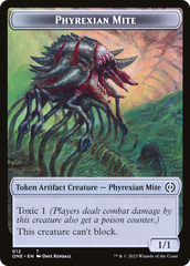 Phyrexian Mite Token (12) [Phyrexia: All Will Be One Tokens] | Nerdhalla Games