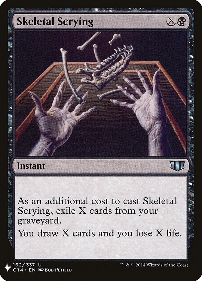 Skeletal Scrying [Mystery Booster] | Nerdhalla Games